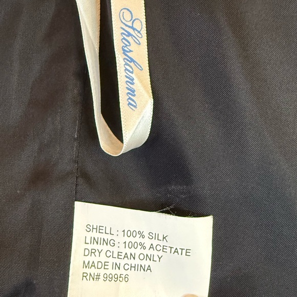 Shoshanna Black 100% Silk Strapless Blouse Size 2 - Picture 6 of 6